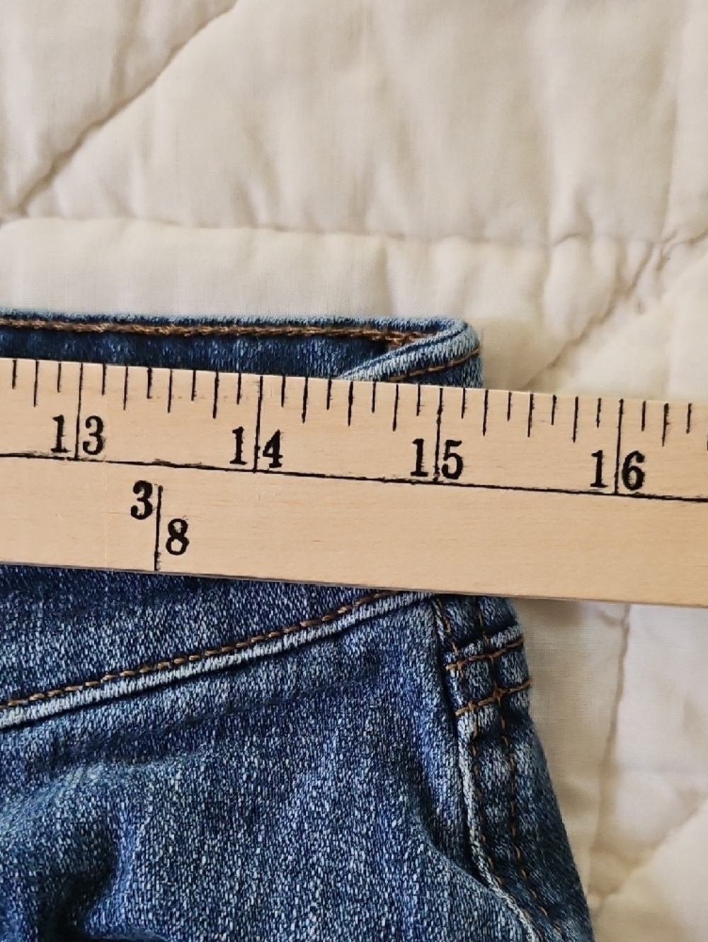 Style & Co. Curvy Skinny Leg- Floral Embroidered Jeans- Size 10 - Picture 4 of 11